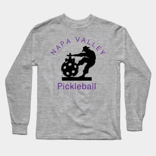 Napa Valley Pickleball Classic (crest + back) Long Sleeve T-Shirt